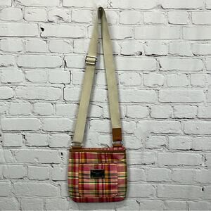 Tommy Hilfiger Crossbody Plaid Purse/Bag Shopping Travel Vacation Adjustable